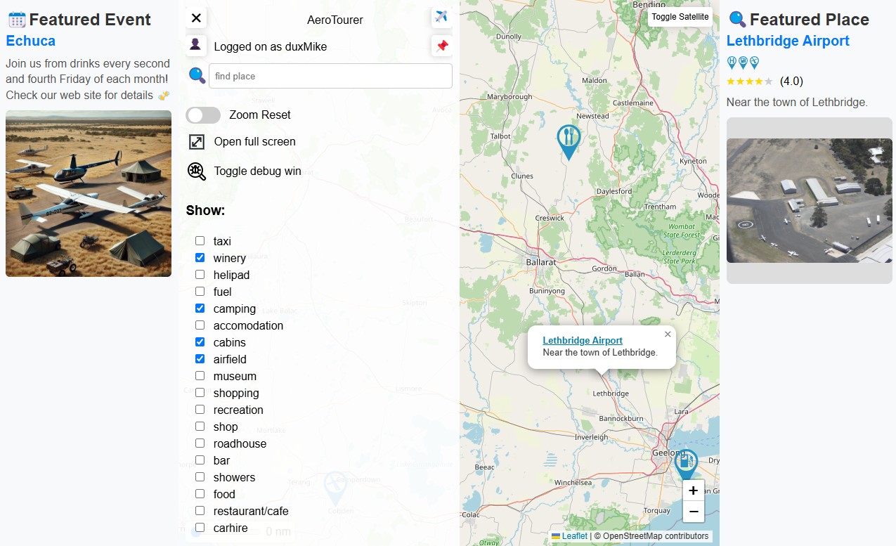 AeroTourer Screenshot
